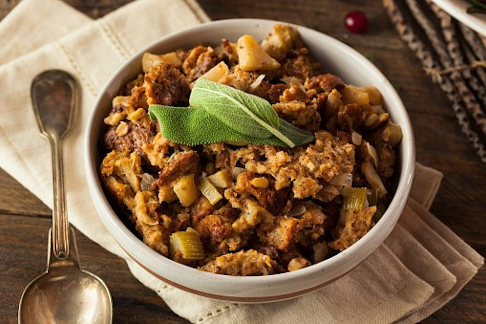 Whole grain stuffing