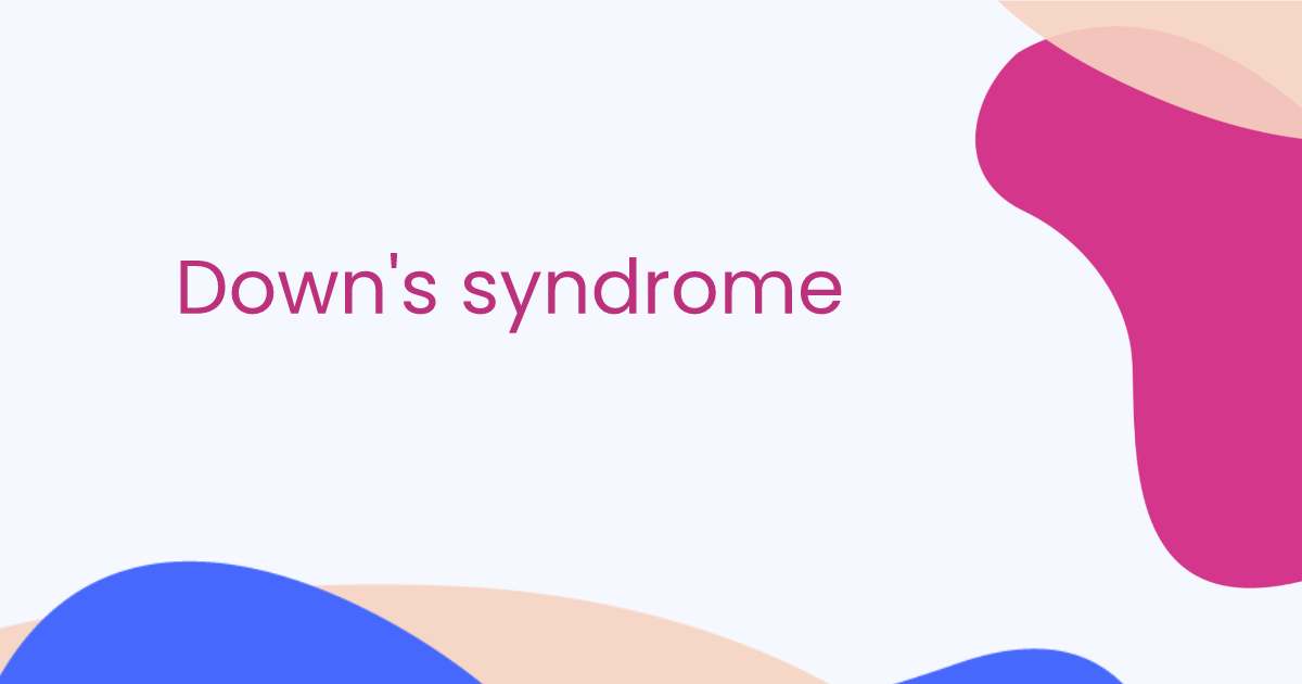 Down's syndrome