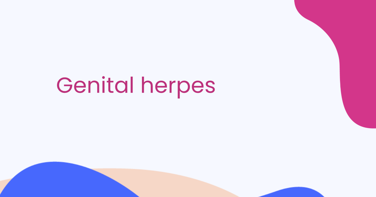 Genital herpes