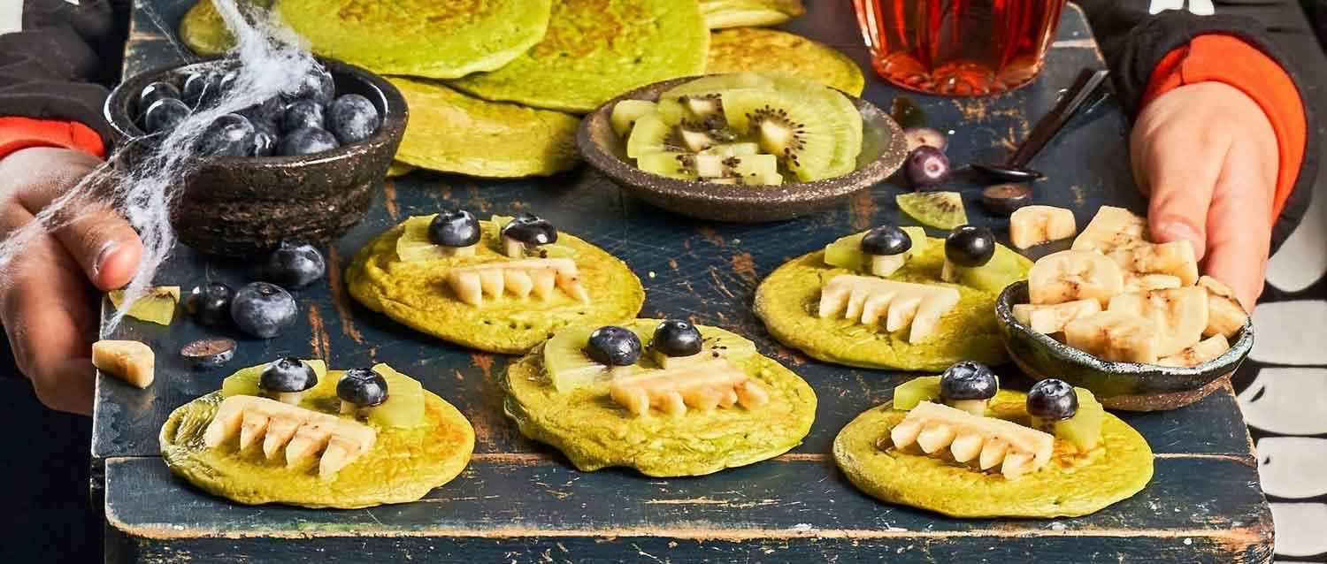 Little monster pancakes
