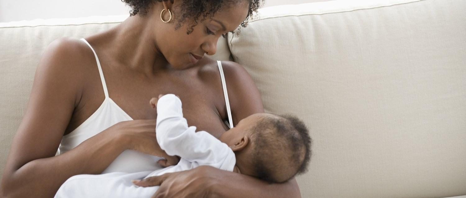 Breast feeding mother
