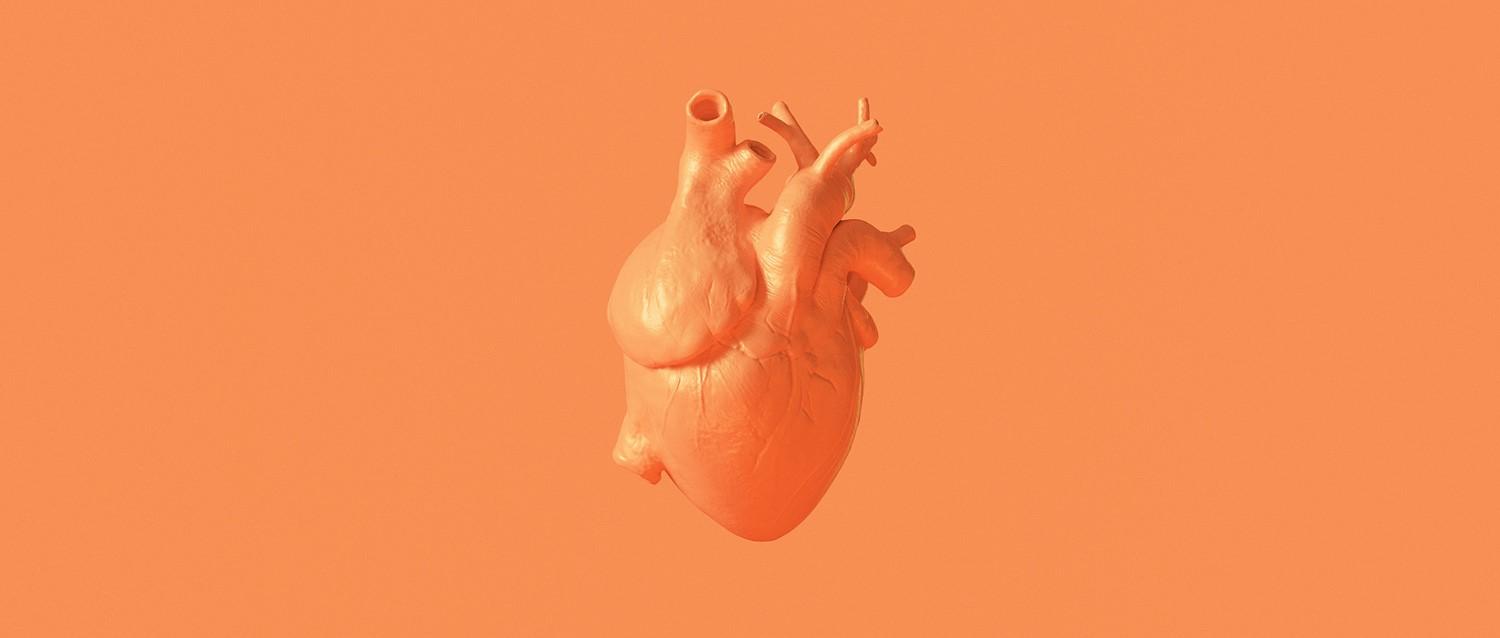 Orange Heart