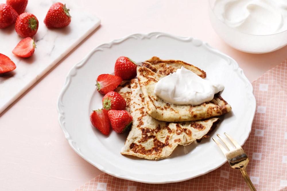 Keto French crêpes