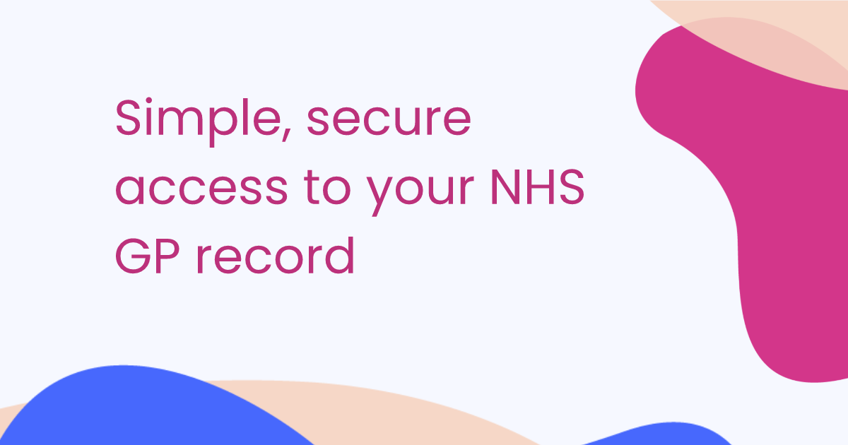 Simple, secure access to your NHS GP record